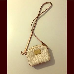 Michael Kors Monogram Crossbody Bag